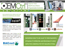 Tablet Screenshot of oemctrl.com